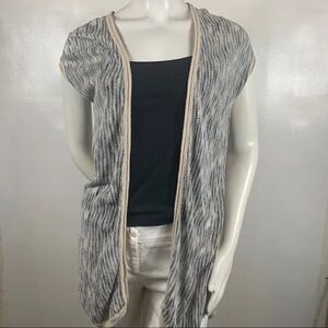 Knox Rose Open Sweater Vest Long Size:XS